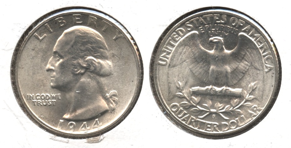 1944-S Washington Quarter MS-64