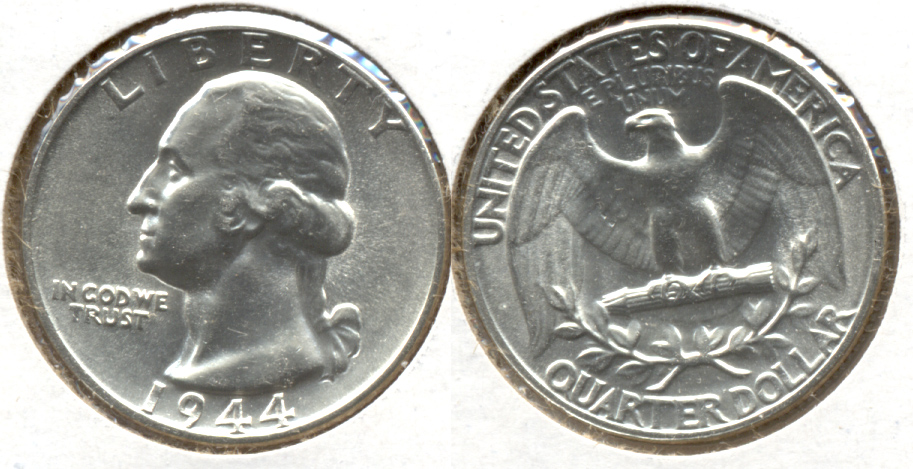 1944 Washington Quarter MS-60 n