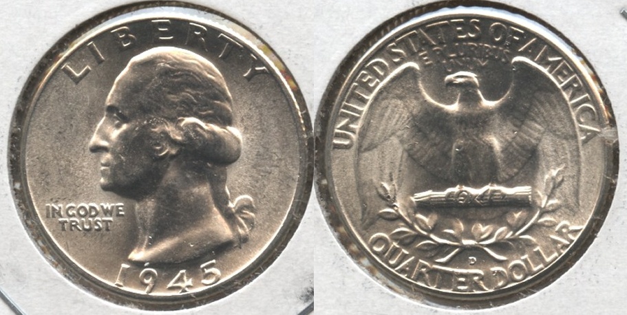 1945-D Washington Quarter MS-63 #n