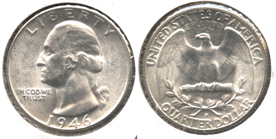 1946-D Washington Quarter MS-64