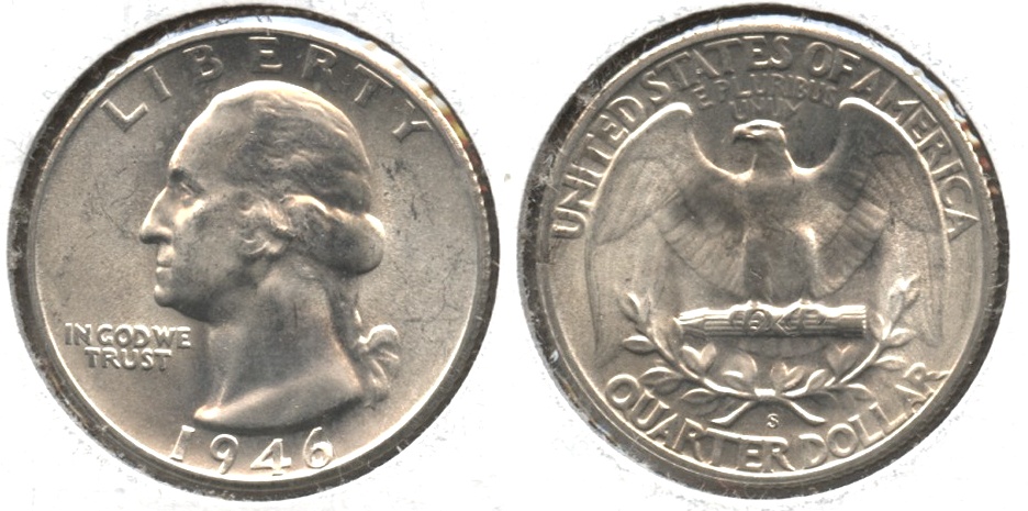 1946-S Washington Quarter MS-63 #a
