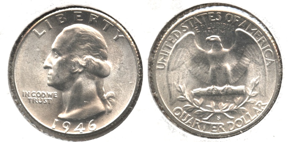 1946-S Washington Quarter MS-64 #c