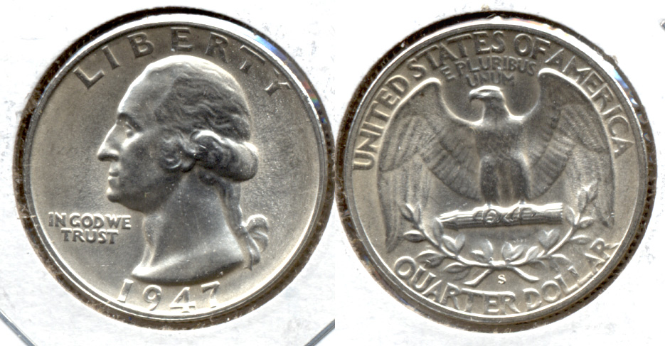 1947-S Washington Quarter MS-63 a