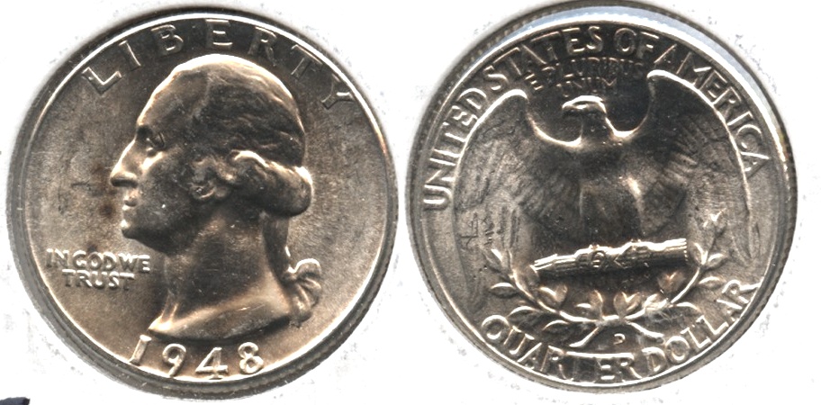 1948-D Washington Quarter MS-63 #k