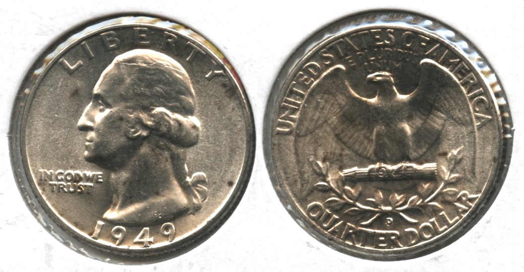 1949-D Washington Quarter MS-63 #l