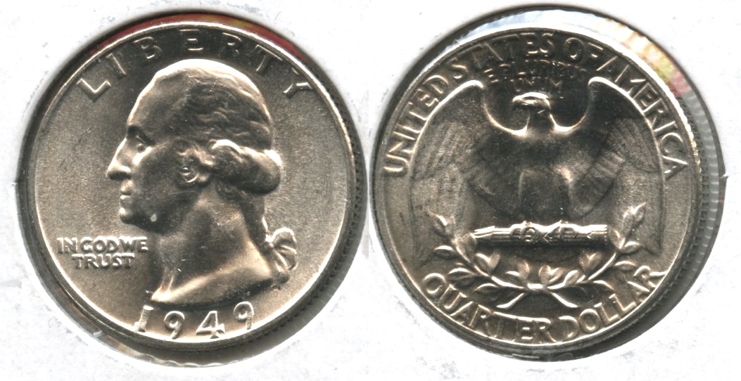 1949 Washington Quarter MS-65
