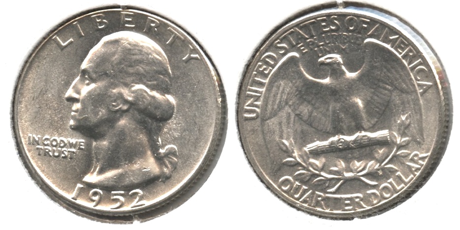 1952 Washington Quarter MS-63 #b