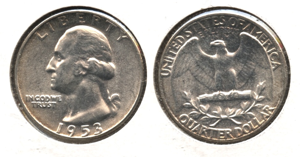 1953 Washington Quarter MS-64 #c