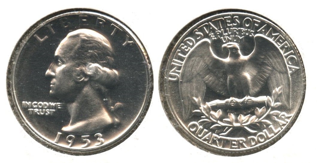 1953 Washington Quarter Proof-63