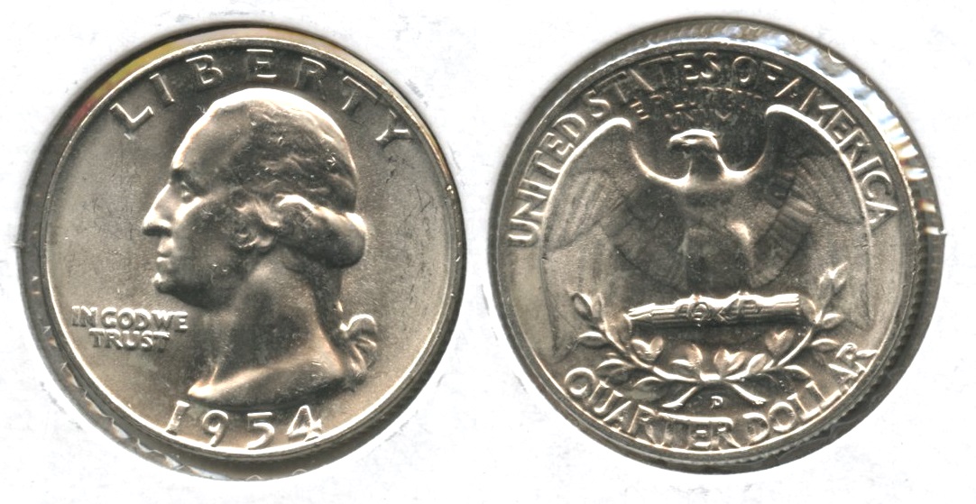 1954-D Washington Quarter MS-64 #a