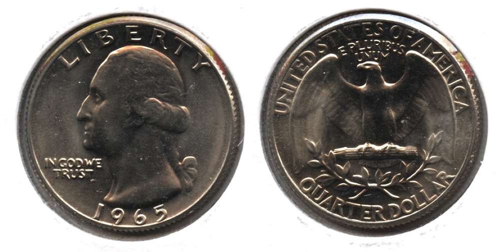 1965 Washington Quarter Special Mint Set