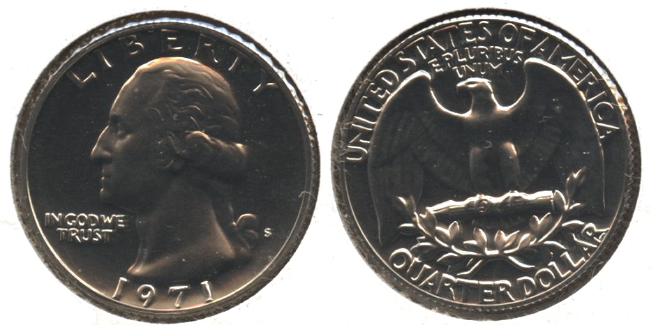 1971-S Washington Quarter Proof