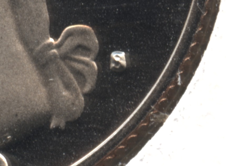 1979-S Type 1 Filled S Washington Quarter Proof close up
