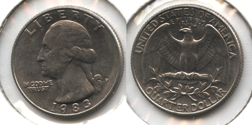 1983-D Washington Quarter Mint State