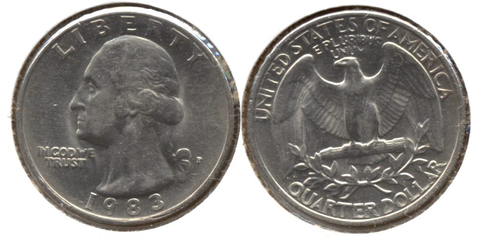 1983-P Washington Quarter Mint State