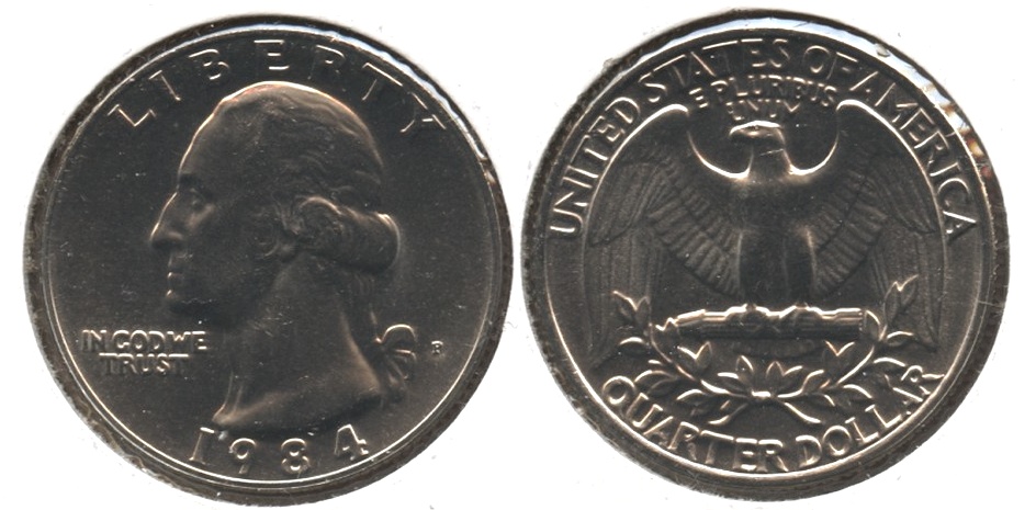 1984-P Washington Quarter Mint State