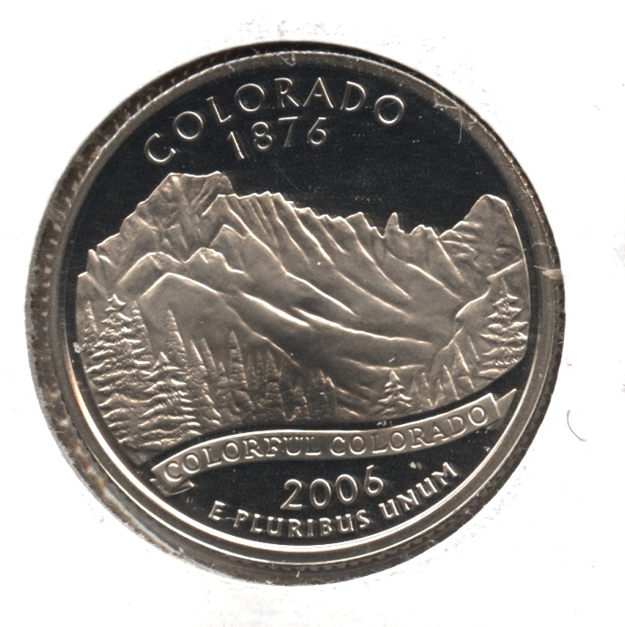 2006-S Colorado State Quarter Clad Proof
