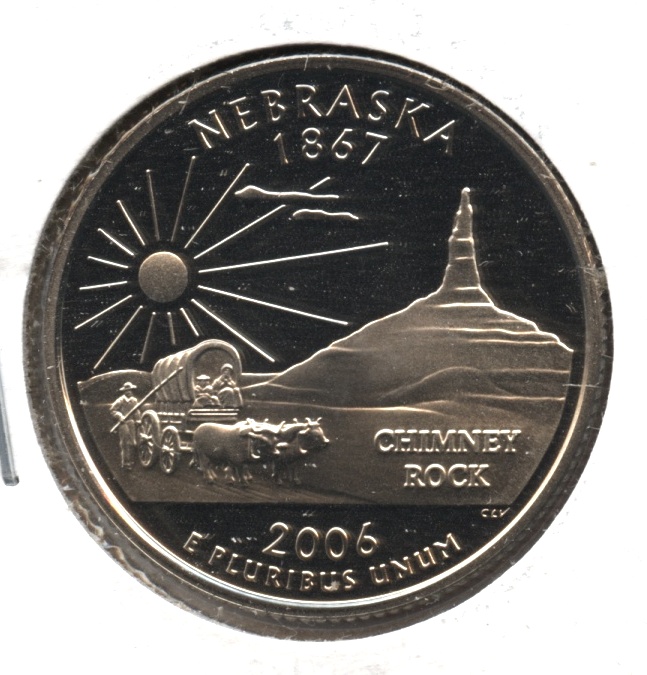 2006-S Nebraska State Quarter Clad Proof
