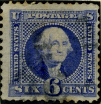Scott 115 Washington 6 Cents Stamp Ultramarine