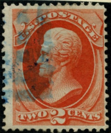 Scott 178 2 Cent Stamp Vermillion