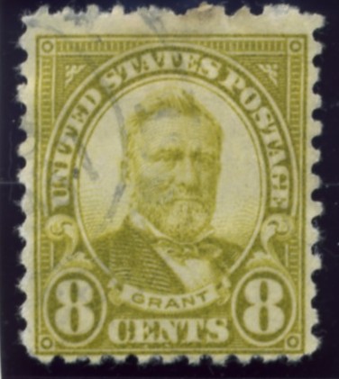 Scott 560 Grant 8 Cent Stamp Olive Green Definitive