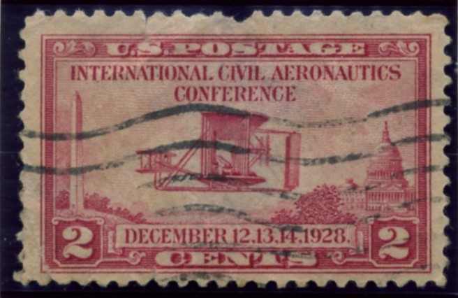 Scott 649 2 Cent Stamp International Civil Aeronautics Conference