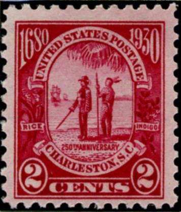 Scott 683 2 Cent Stamp Charleston South Carolina