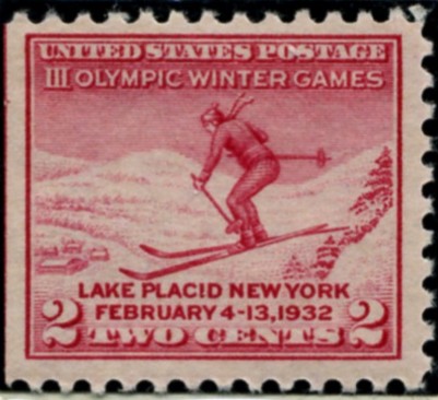 Scott 716 2 Cent Stamp Olympics - Lake Placid