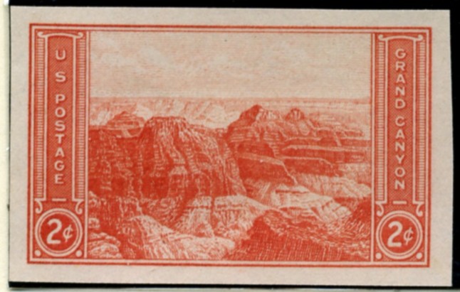 Scott 757 2 Cent Stamp Grand Canyon National Park Farley Special Printing