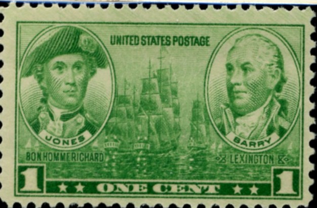 Scott 790 1 Cent Stamp Jones and Barry