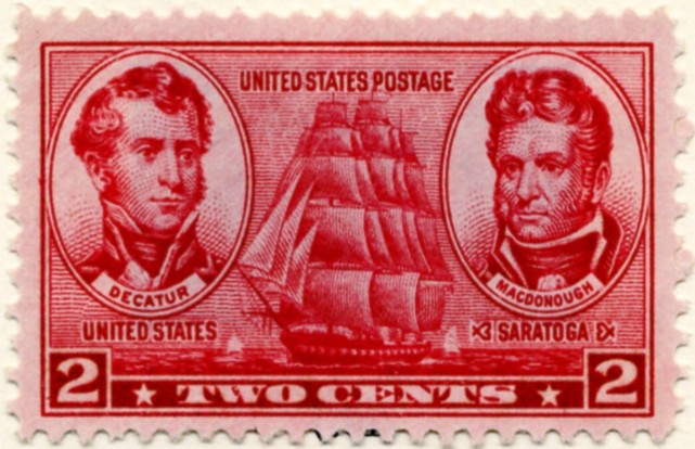 Scott 791 2 Cent Stamp Decatur and McDonough a