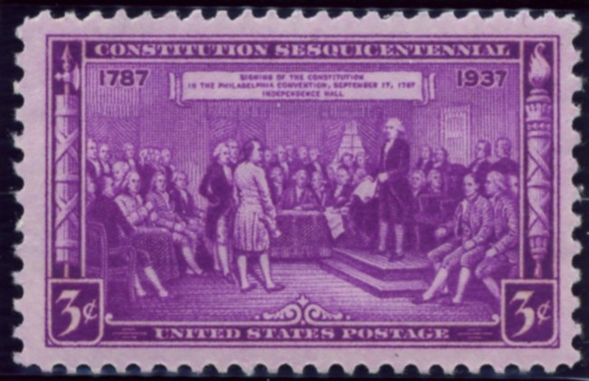 Scott 798 3 Cent Stamp Constitution Sesquicentennial