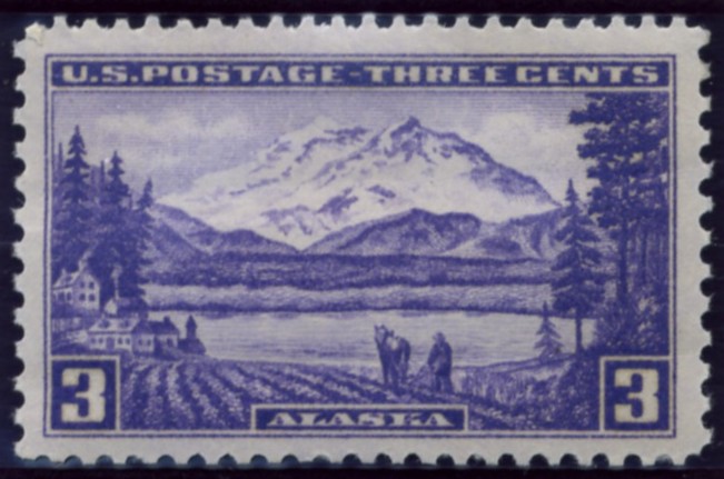 Scott 800 3 Cent Stamp Alaska