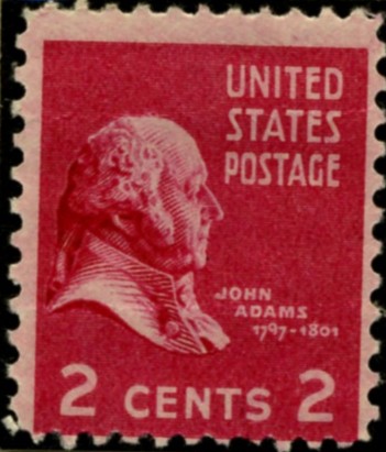 Scott 806 2 Cent Stamp John Adams