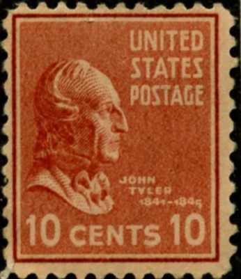 Scott 815 10 Cent Stamp John Tyler