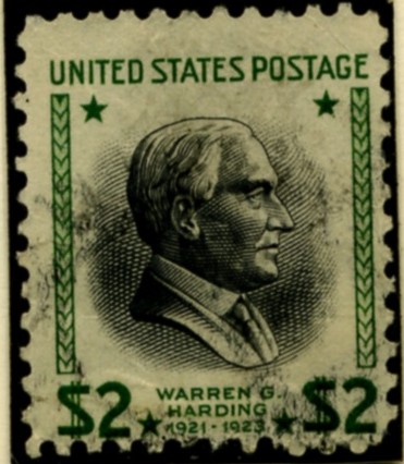 Scott 833 $2 Dollar Stamp Warren G Harding