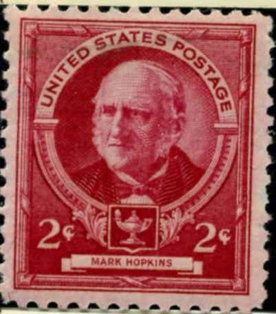 Scott 870 2 Cent Stamp Mark Hopkins