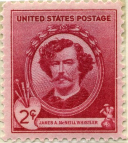 Scott 885 2 Cent Stamp James A McNeill Whistler