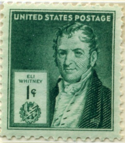 Scott 889 1 Cent Stamp Eli Whitney