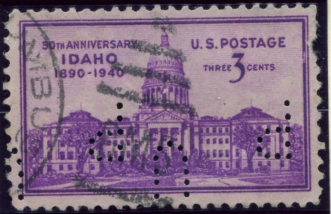 Scott 896 3 Cent Stamp Idaho Statehood