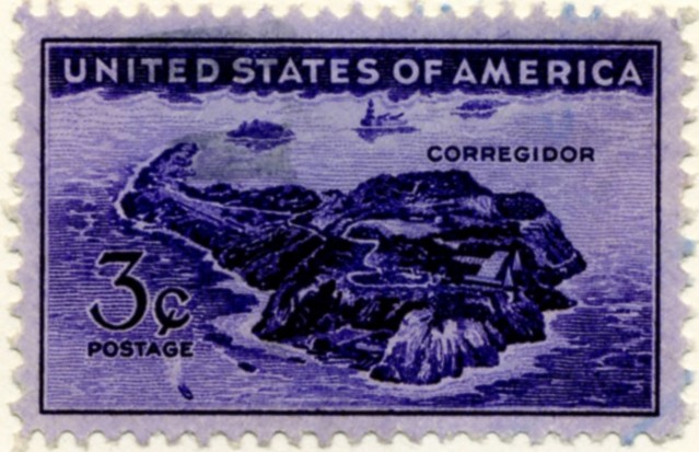 Scott 925 3 Cent Stamp Corregidor a