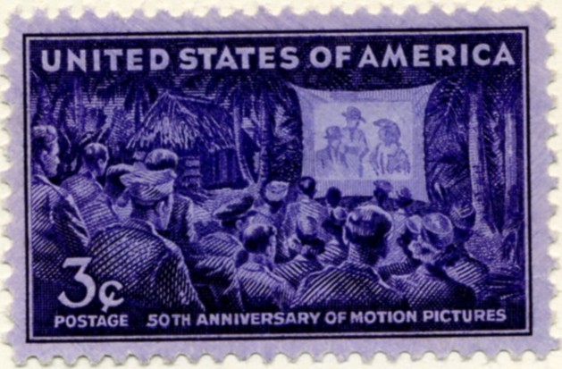 Scott 926 3 Cent Stamp Motion Pictures a
