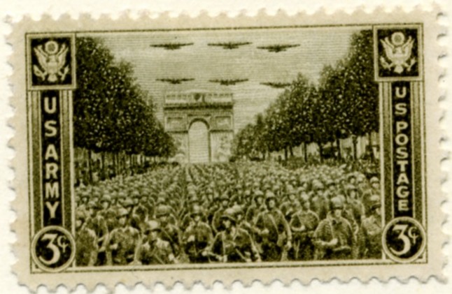 Scott 934 3 Cent Stamp Army - Victory March a