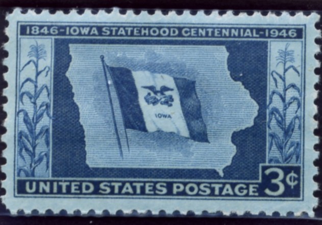 Scott 942 3 Cent Stamp Iowa Statehood Centennial