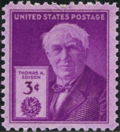 Scott 945 3 Cent Stamp Thomas A Edison