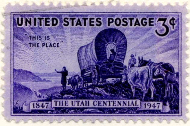 Scott 950 3 Cent Stamp Utah Centennial a