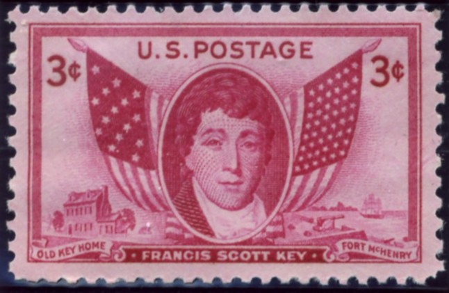Scott 962 3 Cent Stamp Francis Scott Key