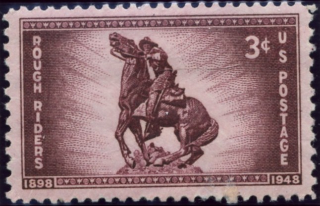Scott 973 3 Cent Stamp Rough Riders