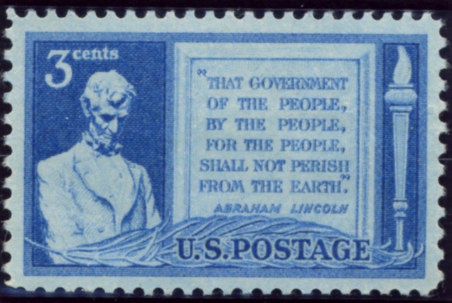 Scott 978 3 Cent Stamp Lincoln Gettysburg Address