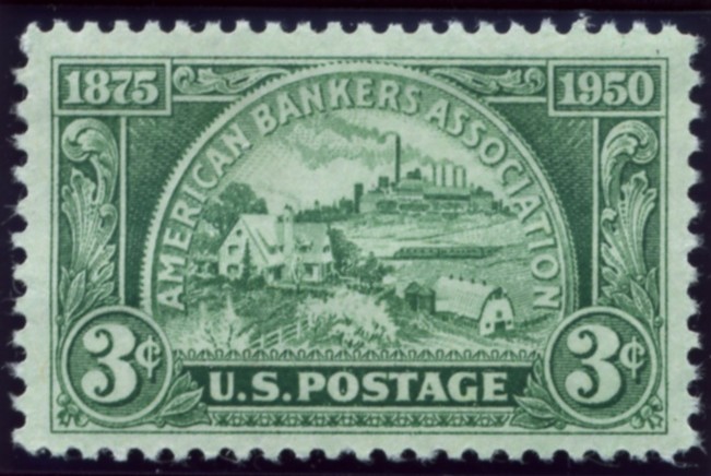 Scott 987 3 Cent Stamp American Bankers Association